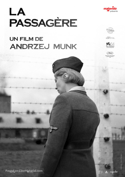 Pasazerka - French Re-release movie poster