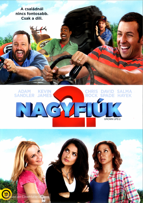 Grown Ups 2 - Hungarian DVD movie cover