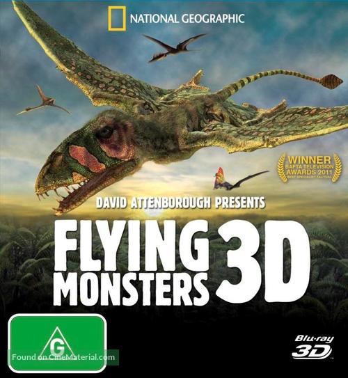 Flying Monsters 3D with David Attenborough - Australian Blu-Ray movie cover