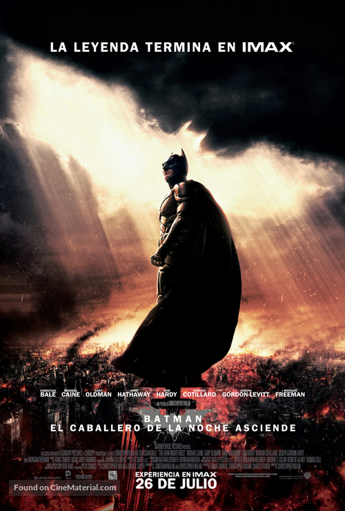 The Dark Knight Rises - Argentinian Movie Poster