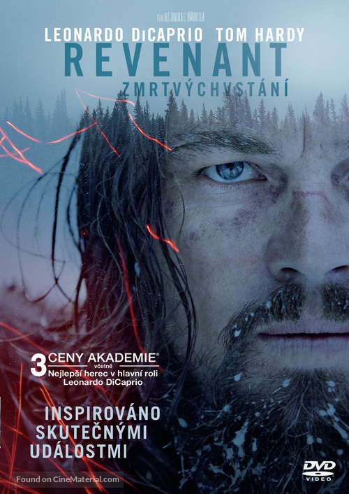 The Revenant - Czech DVD movie cover