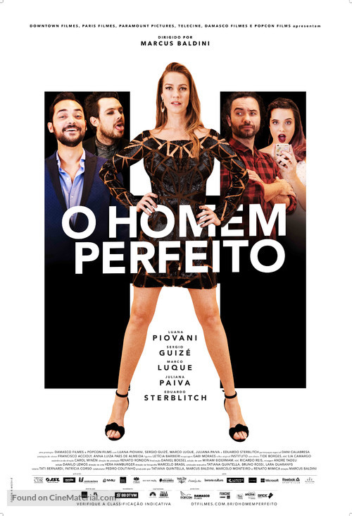 O Homem Perfeito - Brazilian Movie Poster