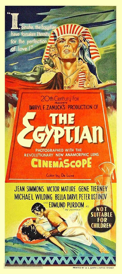 The Egyptian - Australian Movie Poster