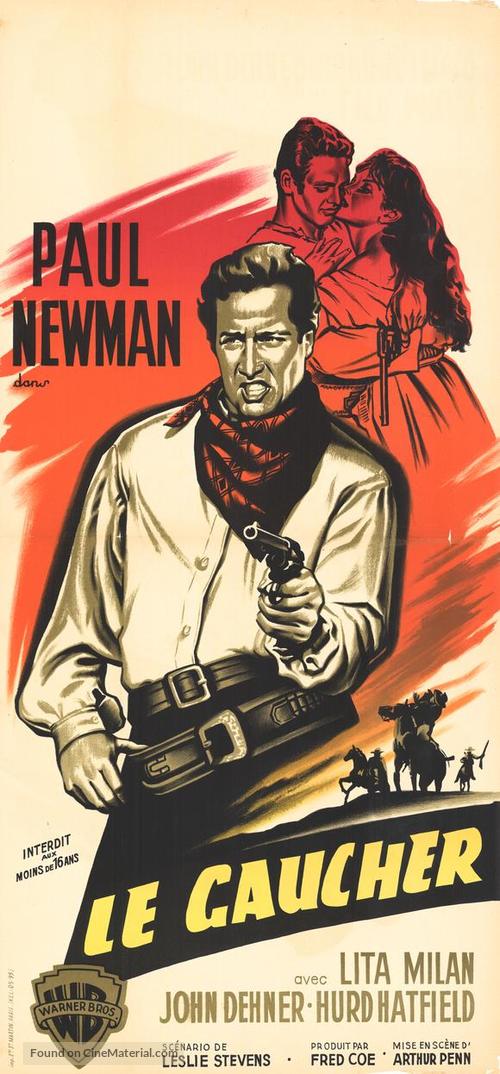 The Left Handed Gun - French Movie Poster