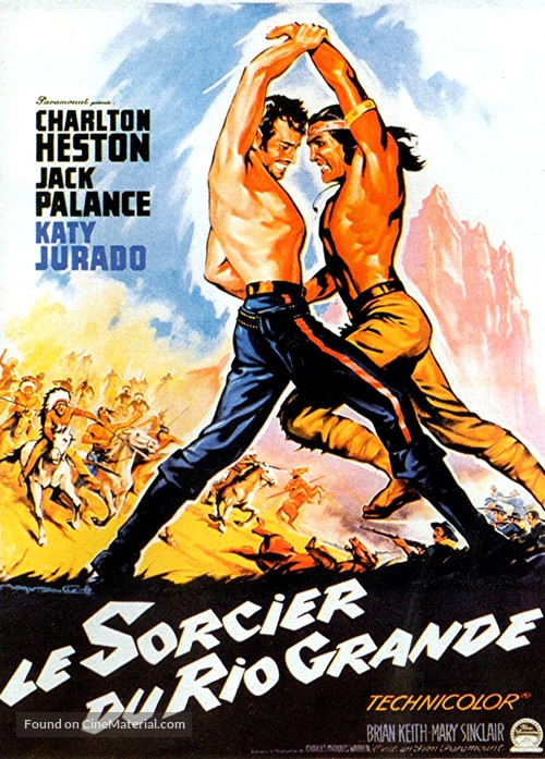 Arrowhead - French Movie Poster