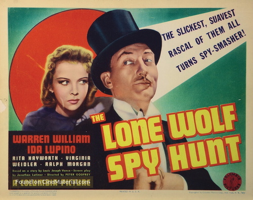 The Lone Wolf Spy Hunt - Movie Poster