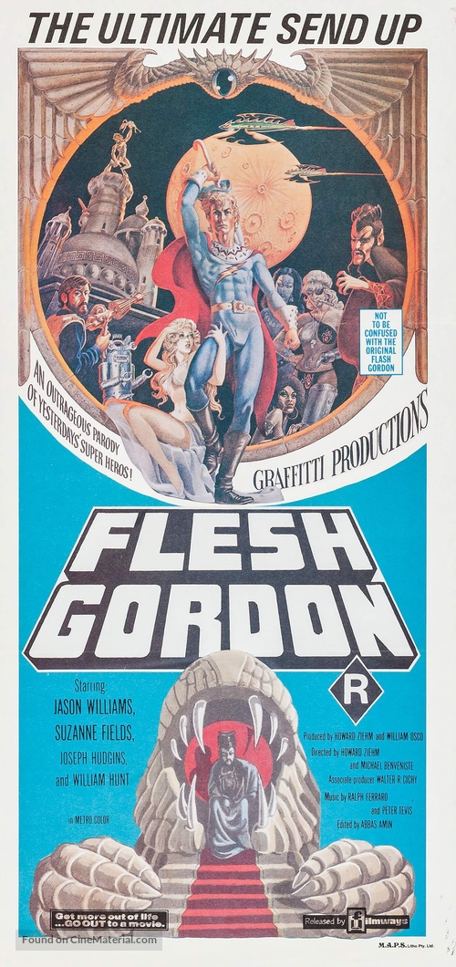 Flesh Gordon - Australian Movie Poster