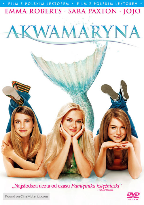 Aquamarine - Polish Movie Cover