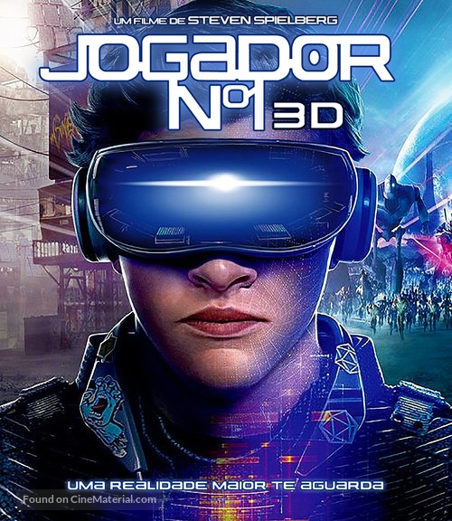 Ready Player One - Brazilian Blu-Ray movie cover