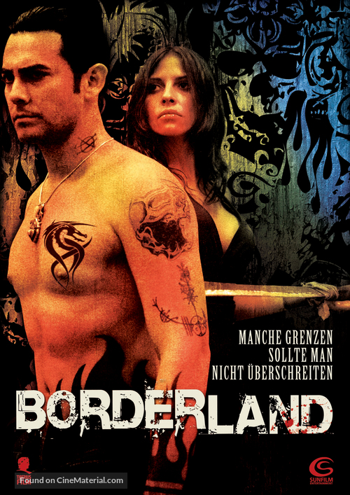 Borderland - German DVD movie cover