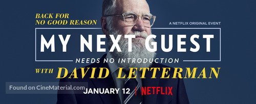 My Next Guest Needs No Introduction with David Letterman - Movie Poster