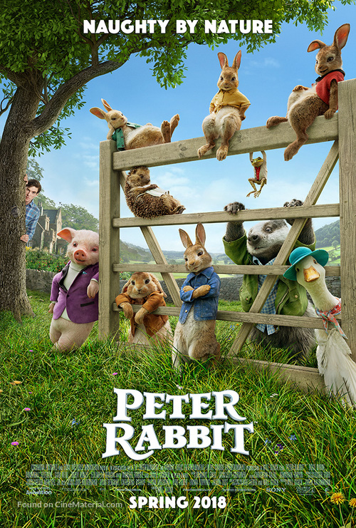 Peter Rabbit - British Movie Poster