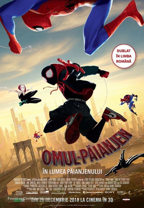 Spider-Man: Into the Spider-Verse - Romanian Movie Poster