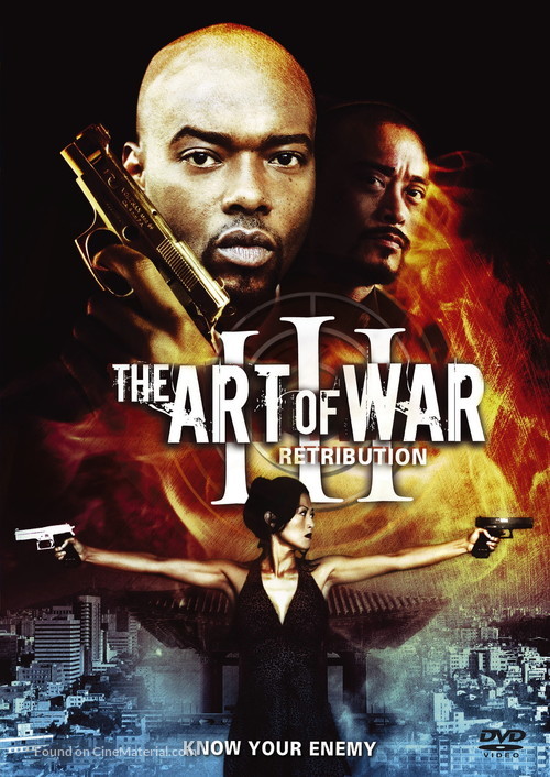 The Art of War III: Retribution - DVD movie cover