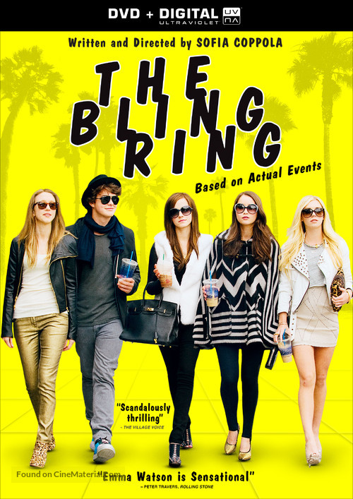 The Bling Ring - DVD movie cover
