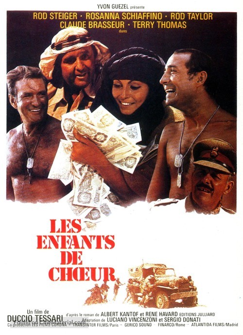 Gli eroi - French Movie Poster