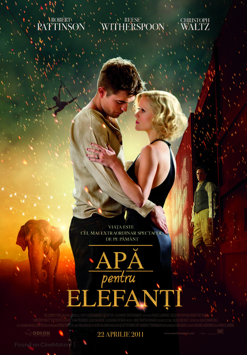 Water for Elephants - Romanian Movie Poster