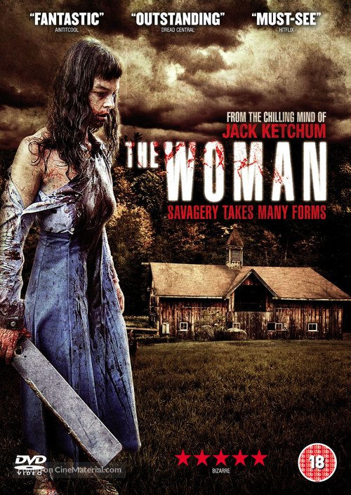 The Woman - British DVD movie cover