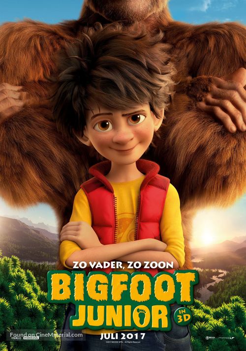 The Son of Bigfoot - Dutch Movie Poster
