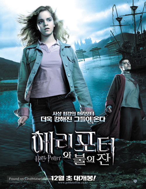 Harry Potter and the Goblet of Fire - South Korean Movie Poster