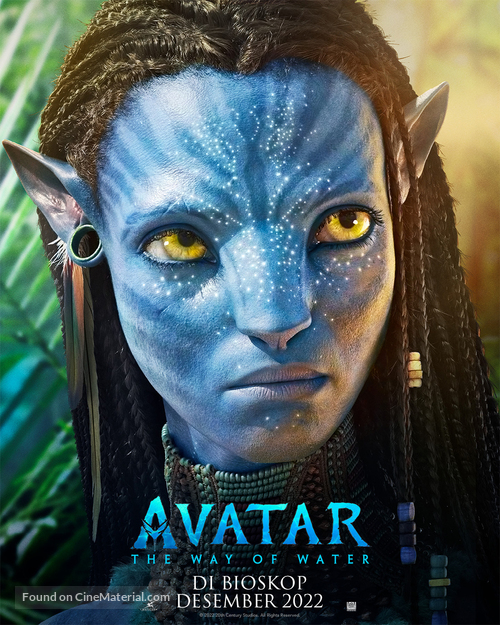 Avatar: The Way of Water - Indonesian Movie Poster