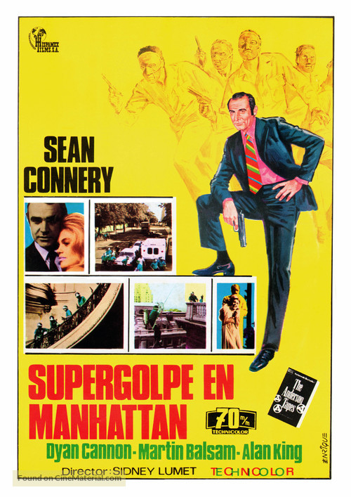 The Anderson Tapes - Spanish Movie Poster