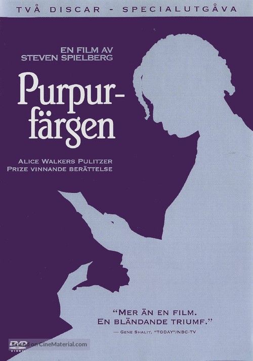 The Color Purple - Swedish Movie Cover