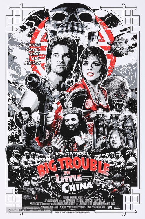 Big Trouble In Little China - poster