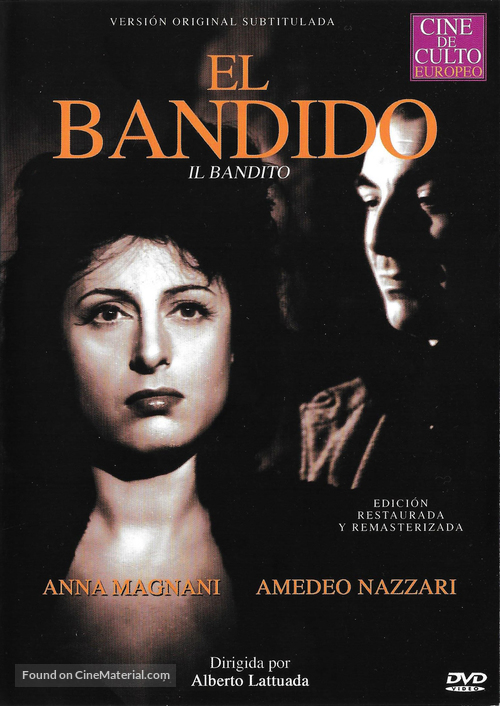 Il bandito - Spanish Movie Cover