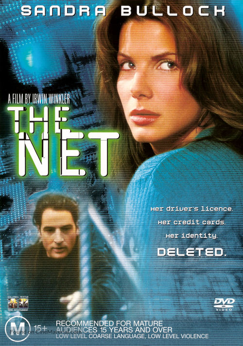 The Net - Australian DVD movie cover