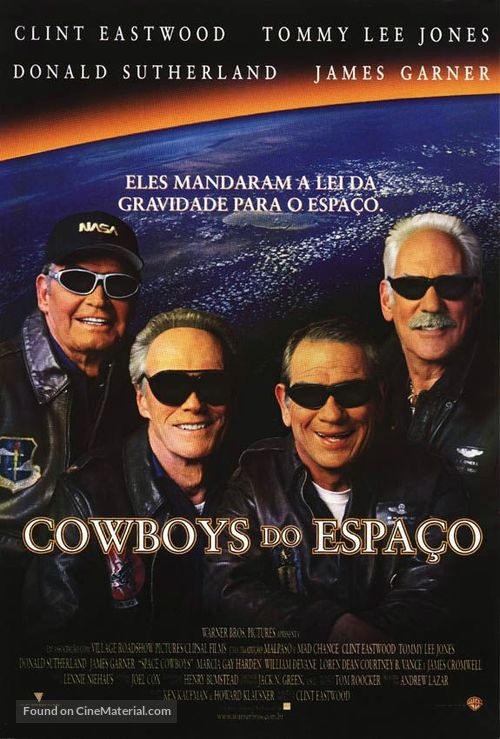 Space Cowboys - Brazilian Movie Poster