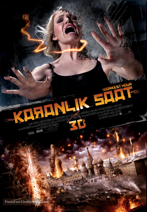 The Darkest Hour - Turkish Movie Poster