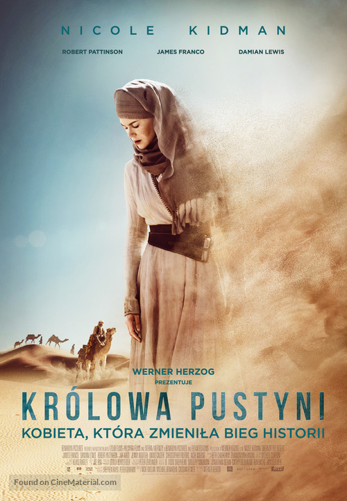 Queen of the Desert - Polish Movie Poster