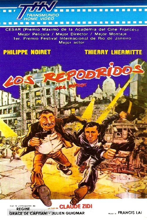 Les ripoux - Argentinian VHS movie cover