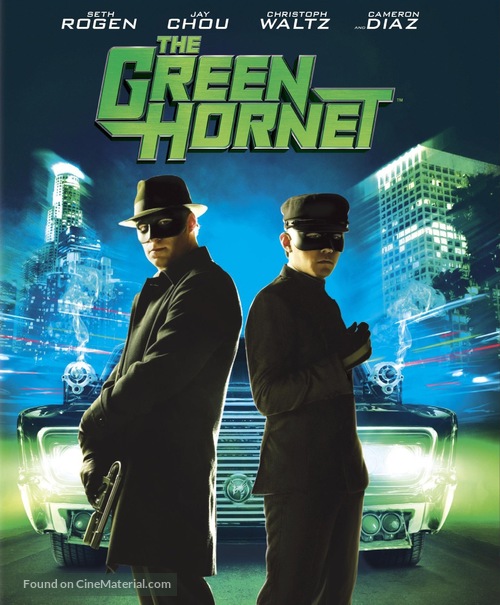 The Green Hornet - Blu-Ray movie cover