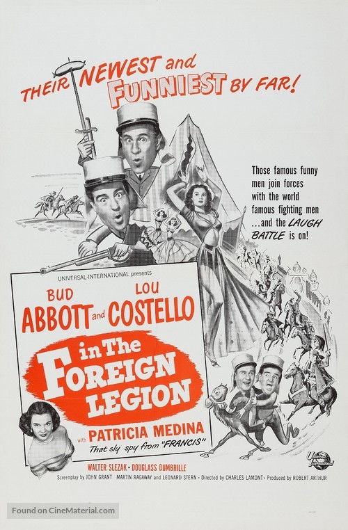 Abbott and Costello in the Foreign Legion - Movie Poster