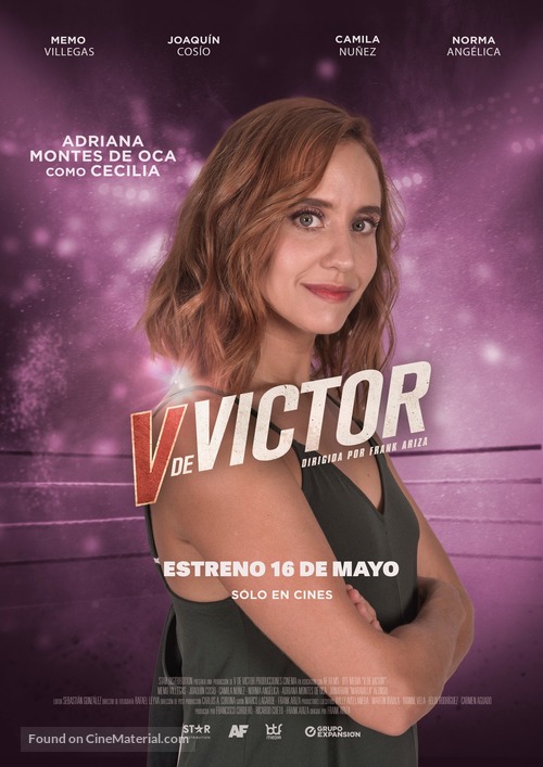 V de Victor - Mexican Movie Poster