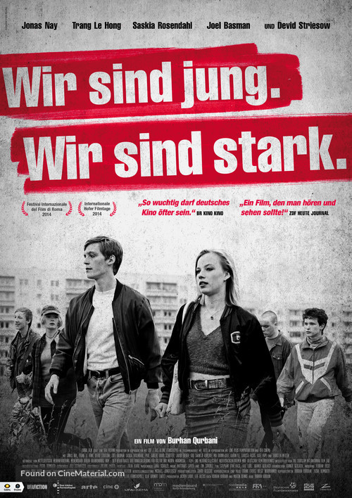 Wir sind jung. Wir sind stark. - German Movie Poster