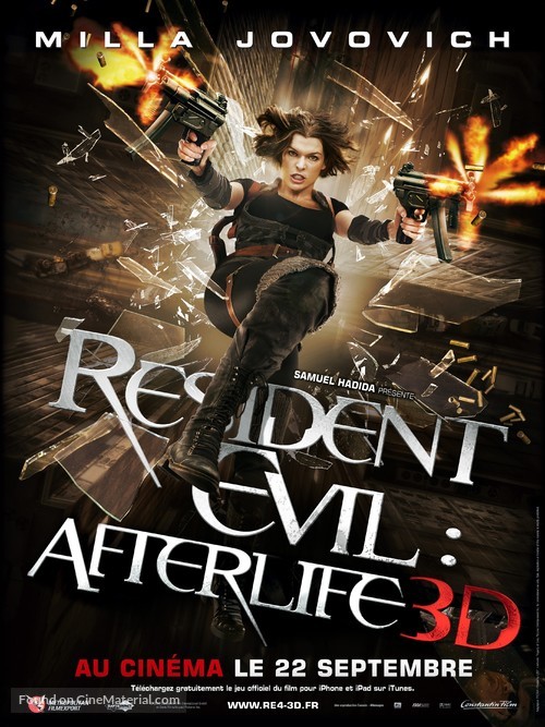 Resident Evil: Afterlife - French Movie Poster