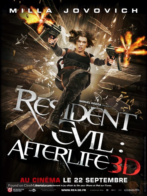 Resident Evil: Afterlife - French Movie Poster