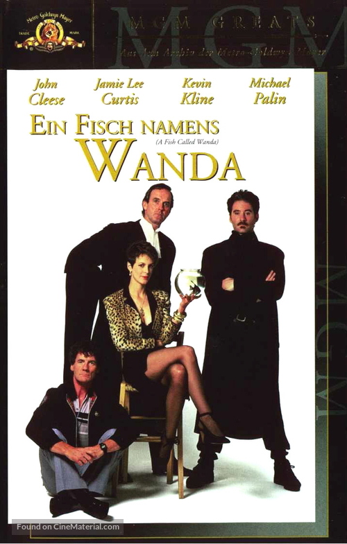A Fish Called Wanda - German Movie Cover