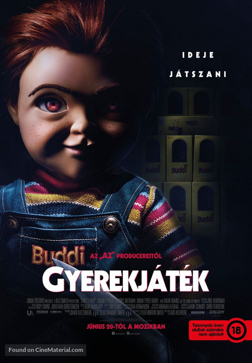 Child&#039;s Play - Hungarian Movie Poster