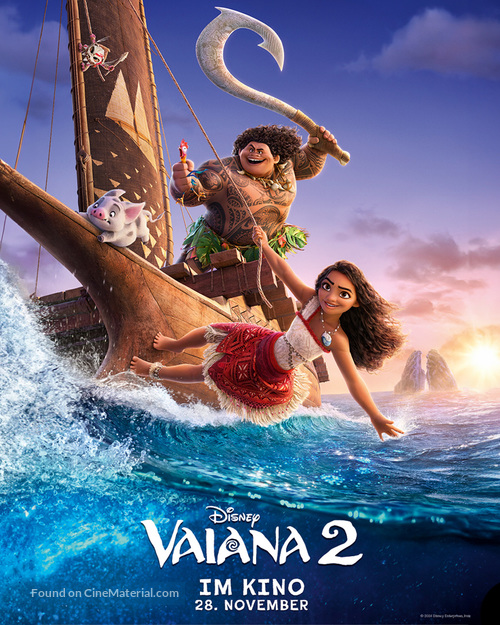 Moana 2 - German Movie Poster