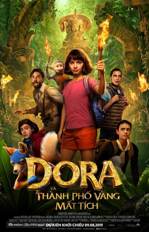 Dora and the Lost City of Gold - Vietnamese Movie Poster