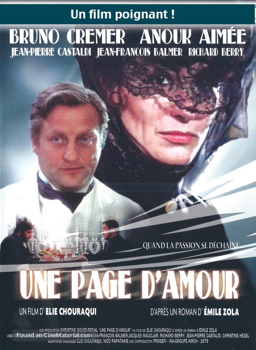 Une page d&#039;amour - French DVD movie cover