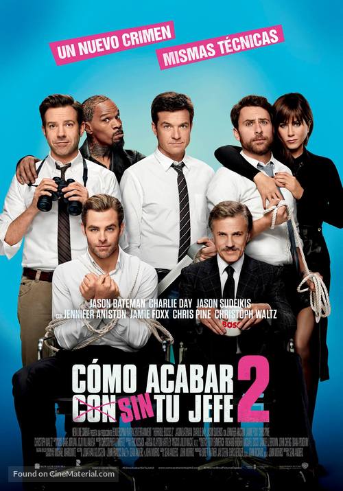 Horrible Bosses 2 - Spanish Movie Poster