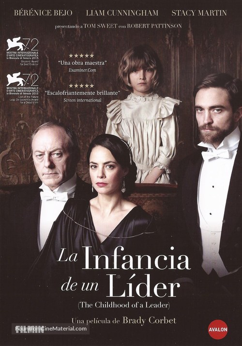 The Childhood of a Leader - Spanish DVD movie cover