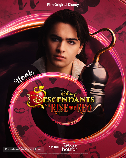 Descendants: The Rise of Red - Indonesian Movie Poster