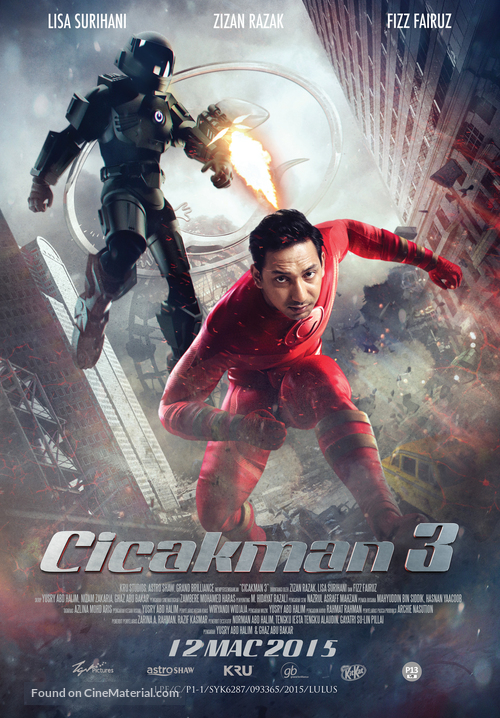 Cicak Man 3 - Malaysian Movie Poster