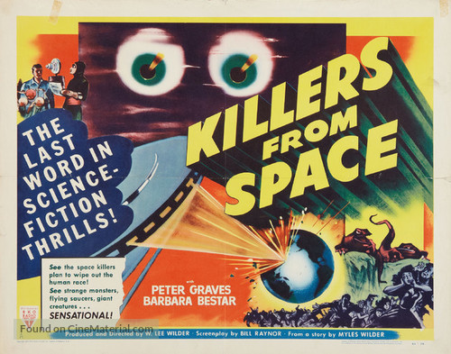 Killers from Space - Movie Poster